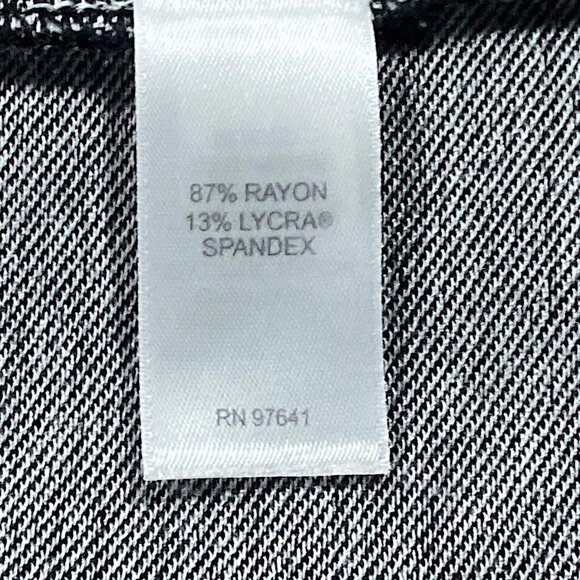 J Jill Jacket Womens XL Gray V Neck Button Pocket WEAREVER Artsy Boho Lagenlook - Picture 14 of 15